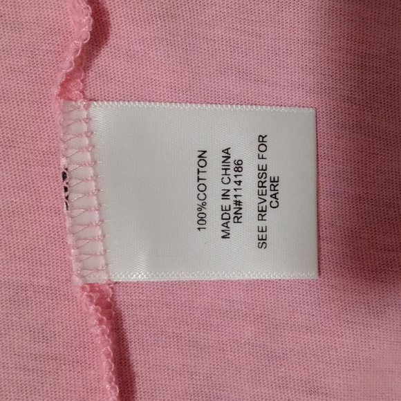 🆕️ 💗Juicy Couture💗 - Pink/Silver Sequin S/S Graphic Tee - Picture 9 of 14